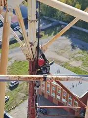 Завершенный проект высотных работ КриоГарант